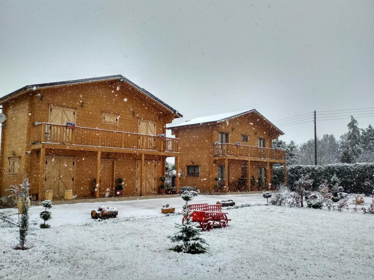 Kastor Chalets Ampelokipoi  Exterior foto