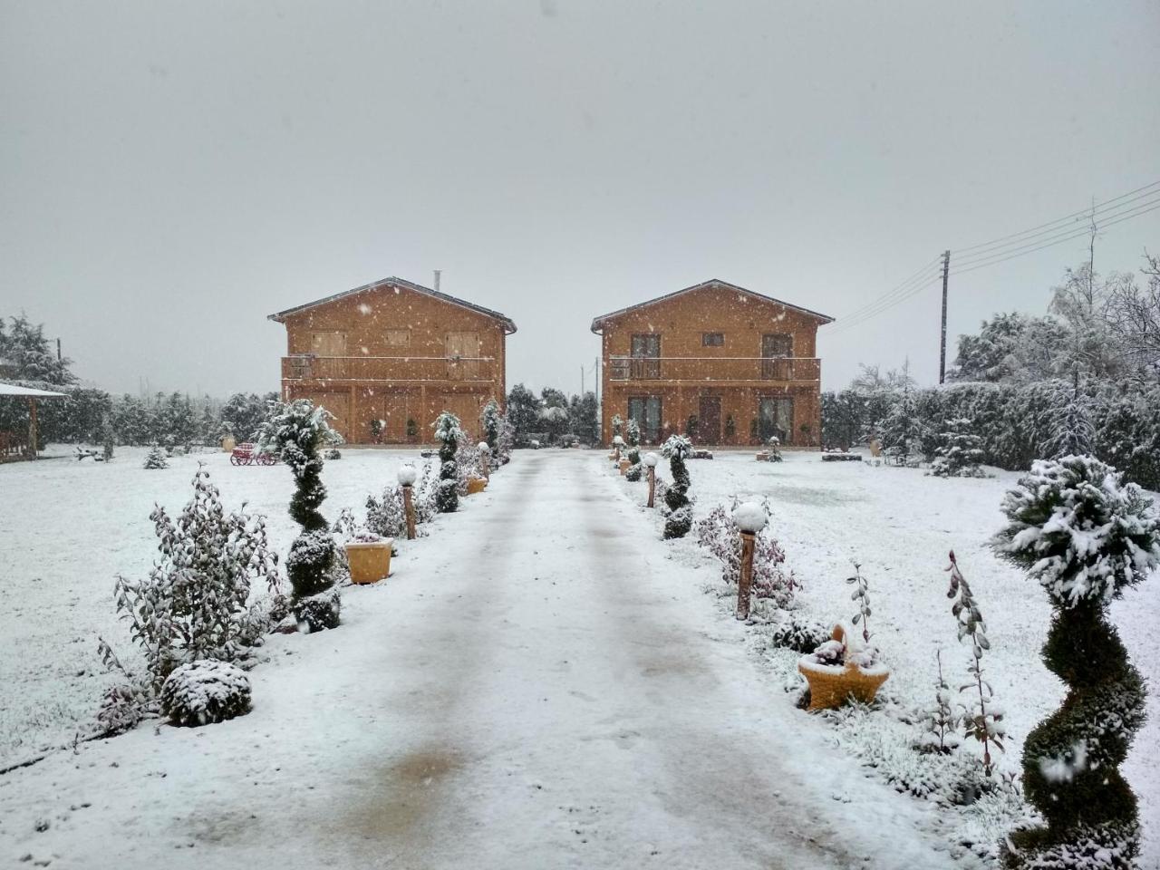 Kastor Chalets Ampelokipoi  Exterior foto